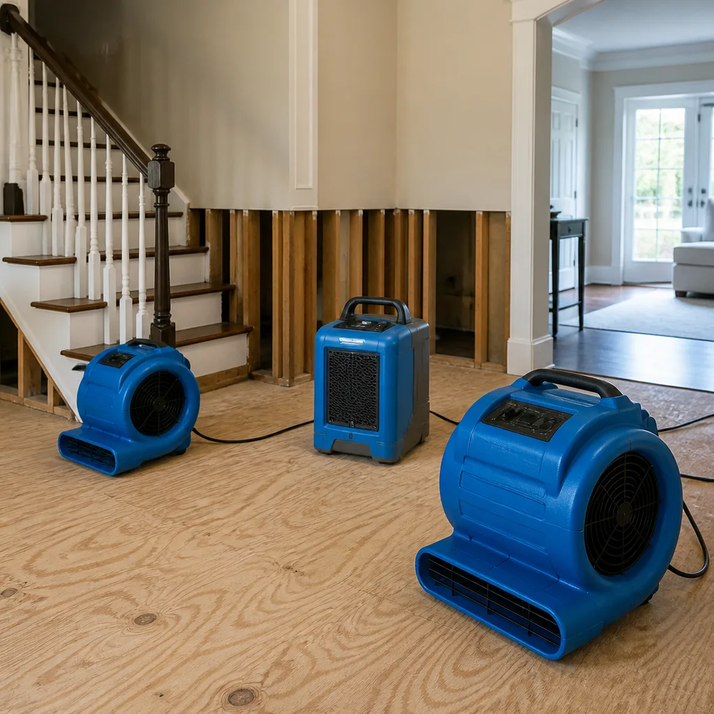 Water damage drying