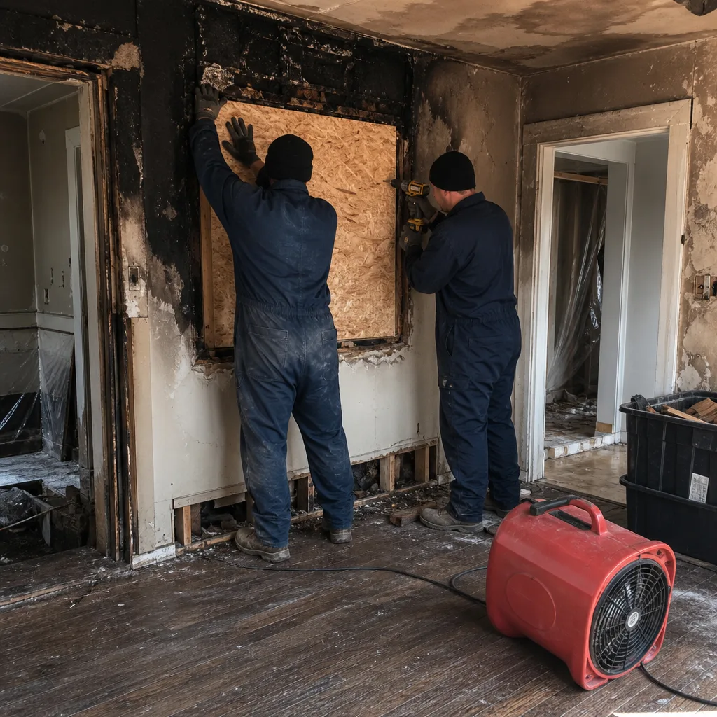 Fire & Smoke Damage Restoration